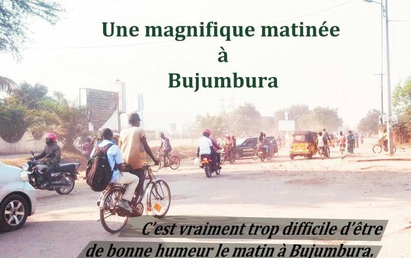 Une magnifique matinée à Bujumbura